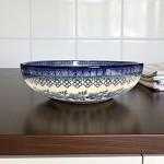 C36 Bunzlau Serveer Schaal 1382X Ø 27 cm Serveer Schaal Ø 27 cm